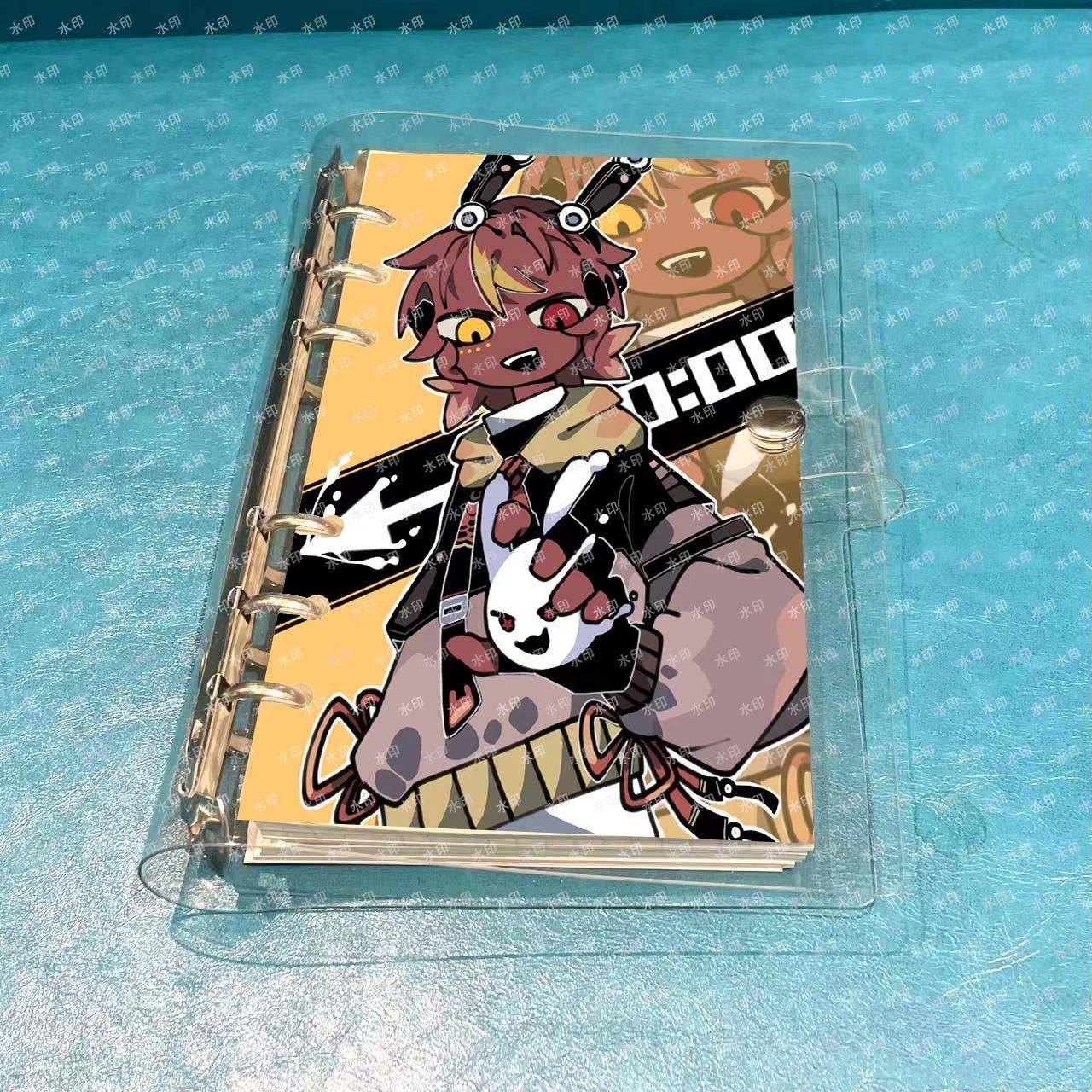 ch国拟周边文具CountryHumans国拟活页本笔记本CH瓷爹中国钥匙扣