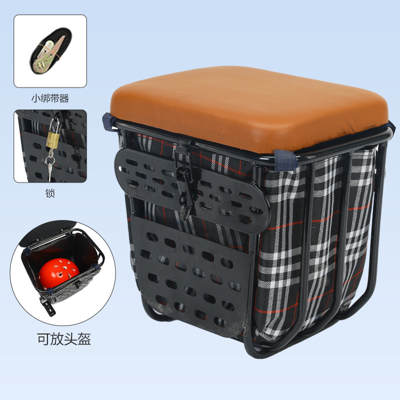 爱玛电动车儿童座椅专用通用踏板