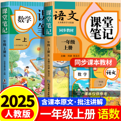 2025年新版一年级上册课堂笔记