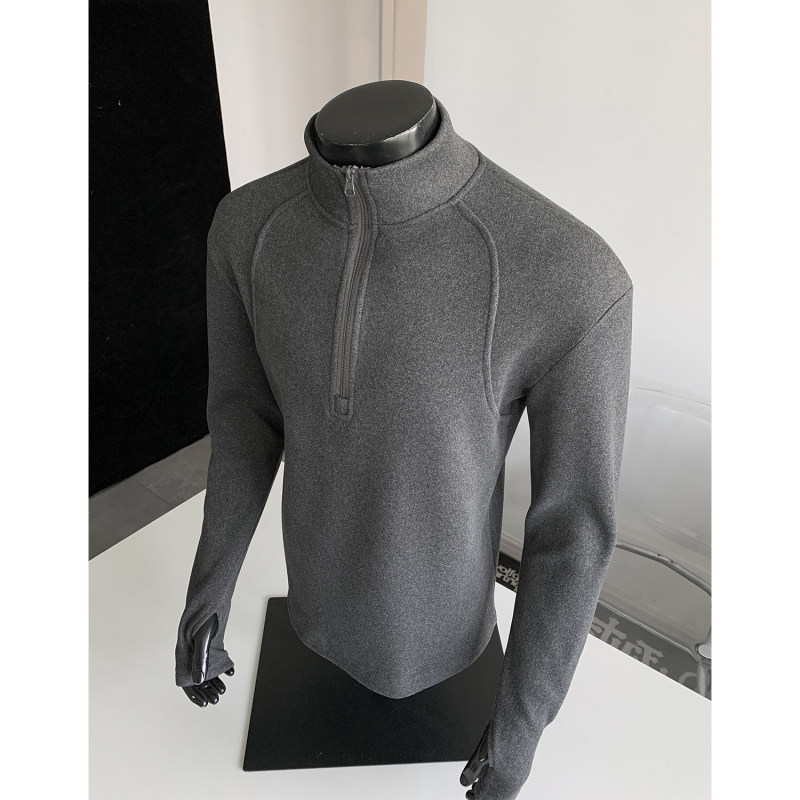 冬季男装ins港风休闲卫衣外套潮