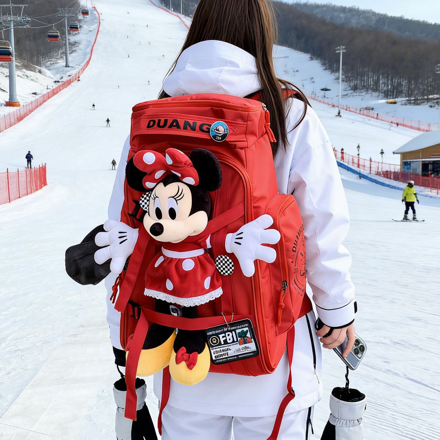 滑雪包户外女单板收纳装备双肩背包男款大容量轻便运动登山旅行包