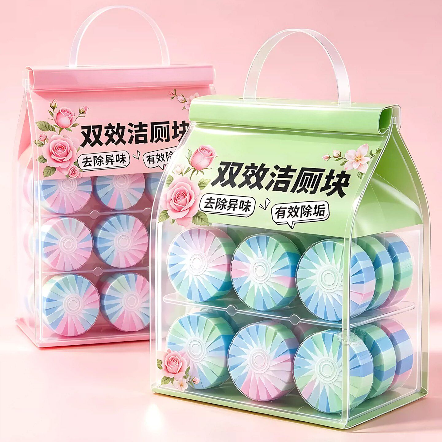 洁厕灵洁厕宝马桶清洁剂两元厕所除臭清洁神器蓝泡泡洁厕块