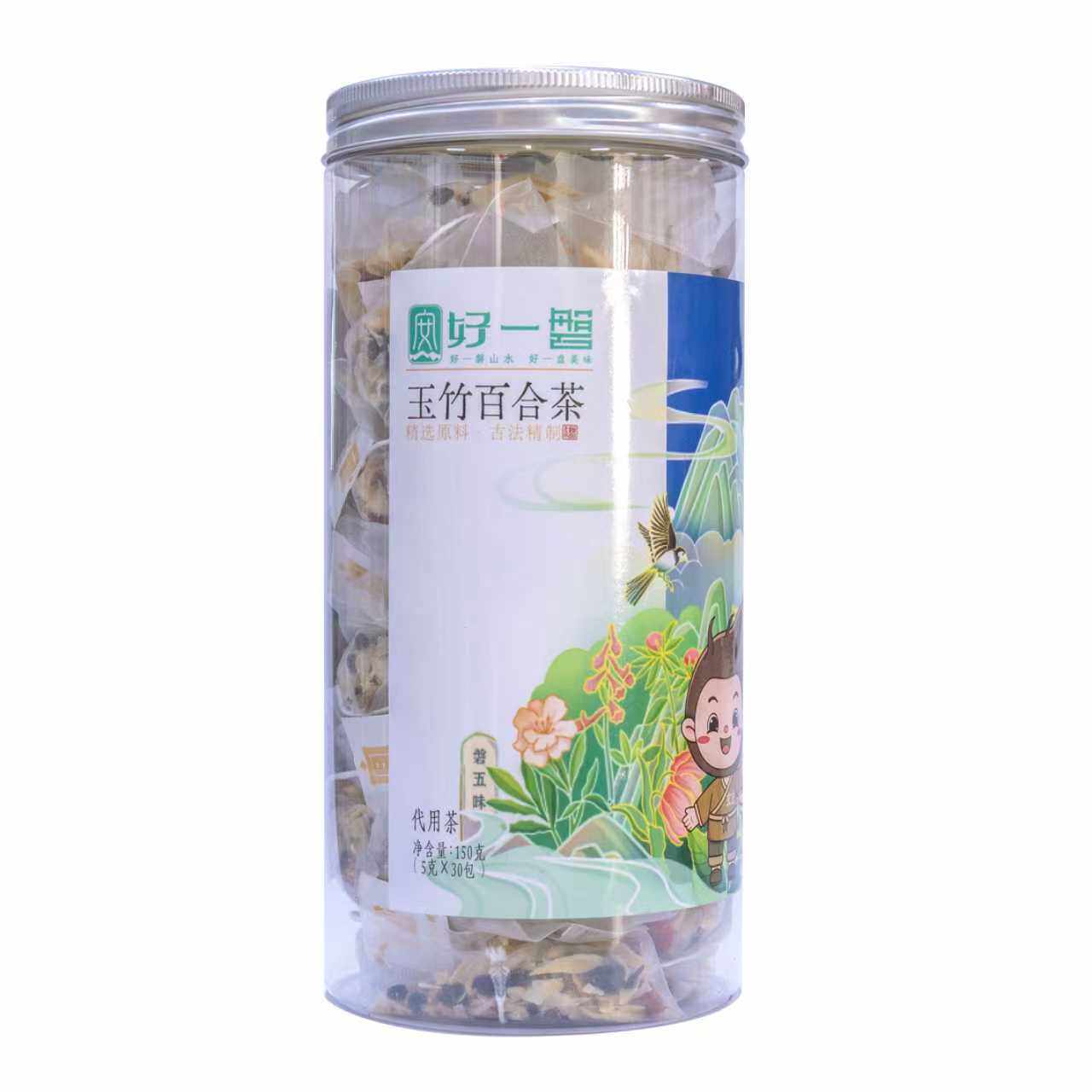 磐安好一磐 玫瑰陈皮茶玉竹百合茶各一罐