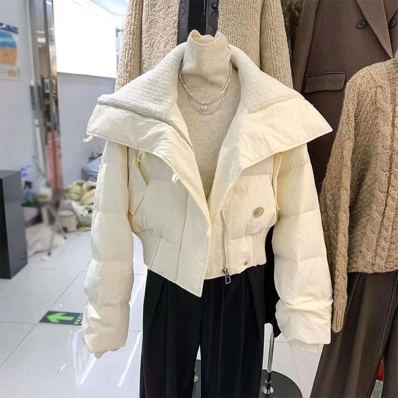 2025年新款棉服女冬短款宽松韩版百搭潮流棉衣小个子棉袄加厚