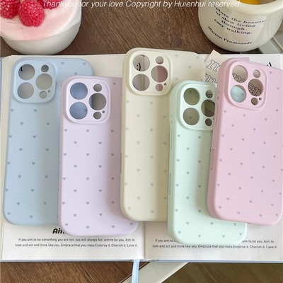 【自带Ai拍照按键】苹果16promax手机壳小爱心iPhone16全包液态硅胶防摔适用于16保护套女16plus相机键高级感