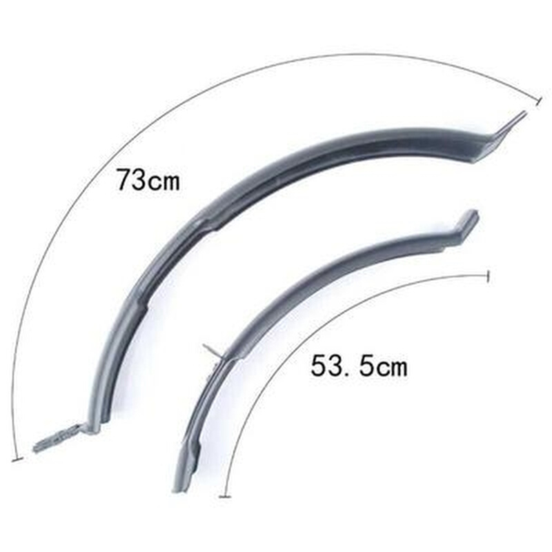 极速新品式挡f雨板26寸山地车挡泥板24D寸自行车配件泥除通用型加