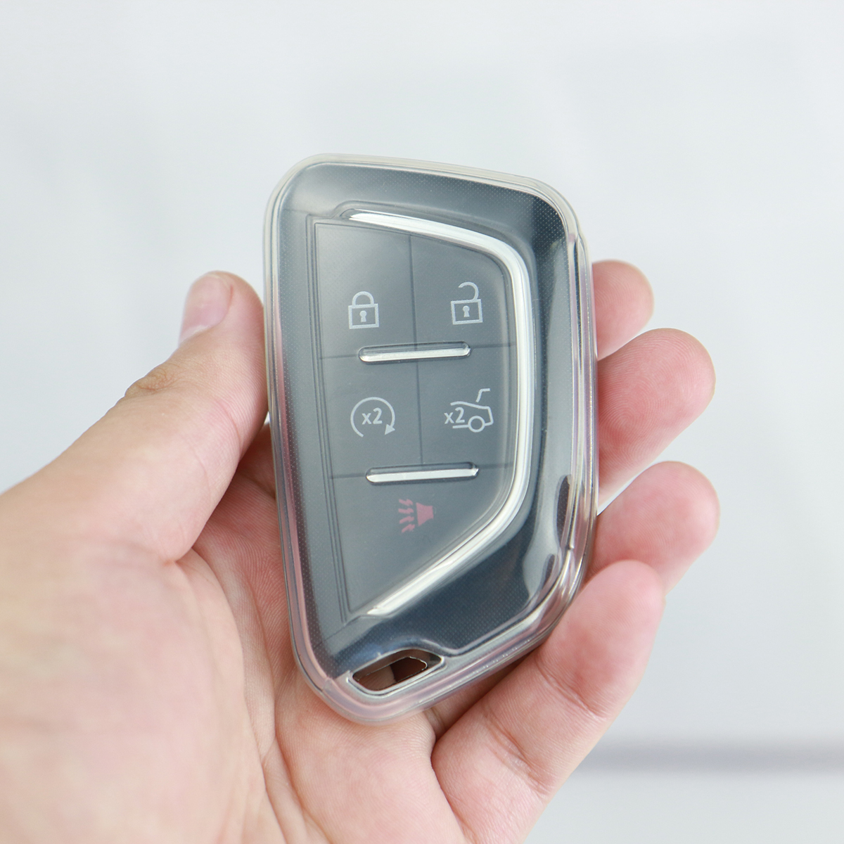 适用新款凯迪拉克车钥匙套简约