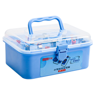 小学四年级科学实验套装上下册小学生电路电学物理实验器材全套简单点亮小灯泡实验箱串并联实验盒儿童套装