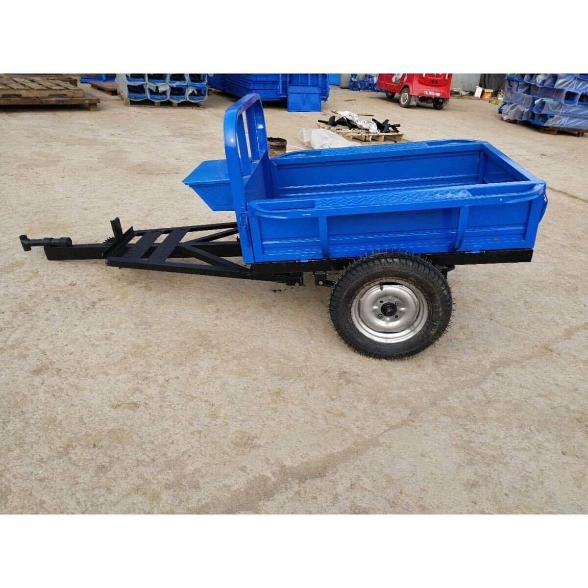 拖车微耕机手扶拖拉机拖斗汽油微耕机斗拖拉机挂车运输车