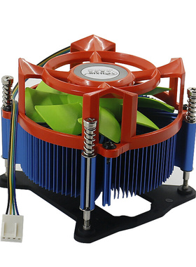 华夏浩风烈日寒冰690 超静音1155 1156 i3 i5 i7针 CPU散热器风扇