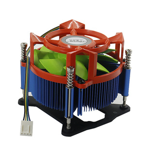 超静音1155 i7针 1156 CPU散热器风扇 华夏浩风烈日寒冰690