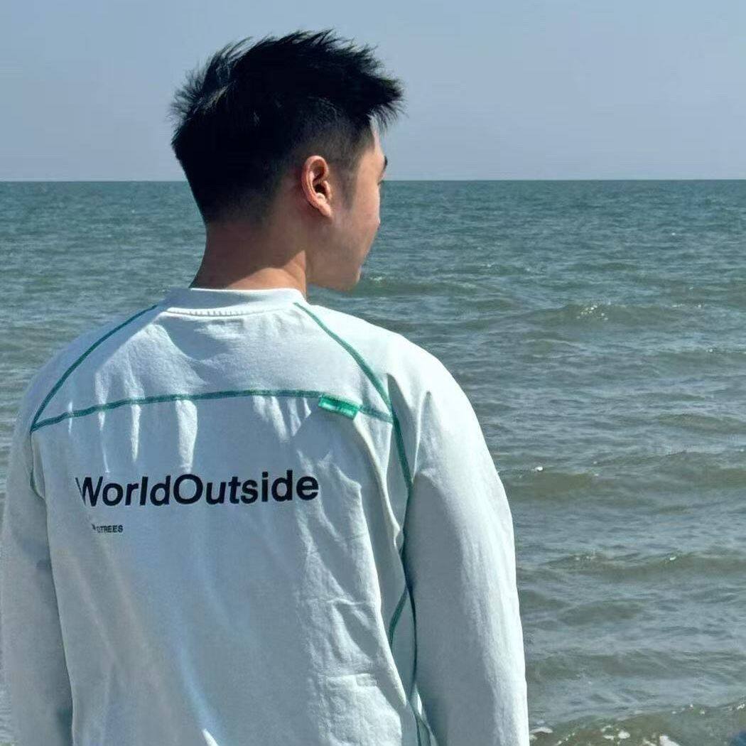 彩色哈苏线长袖t恤男女2025秋冬运动骑行服户外凉感插肩袖上衣服