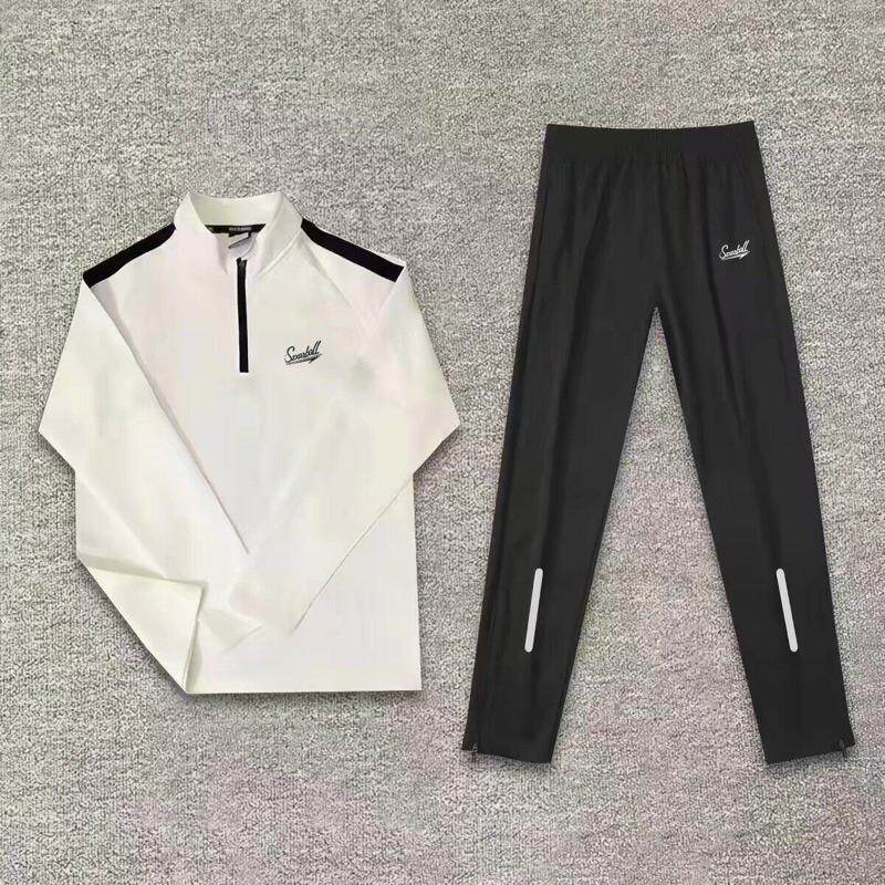 SZXARBLL跑步套装男运动健身衣服外套秋冬体育训练服休闲新款