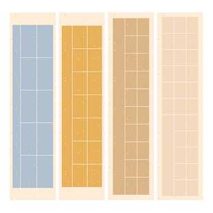 墨忆四尺六尺对开蜡染篆书隶书格子五言七言八言九言十言十一言对联楹联半生熟毛笔字书法练习创作作品宣纸