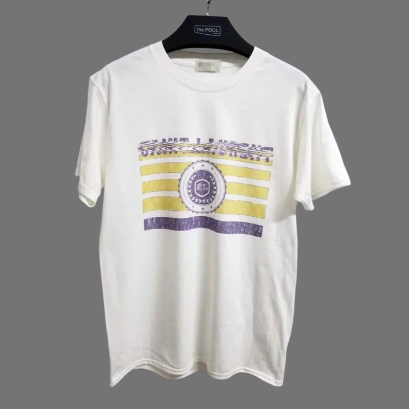 thumbnail for Early Daddy SLP style short-sleeved T-shirt collection, high street luxury fashion casual versatile tops for men and women