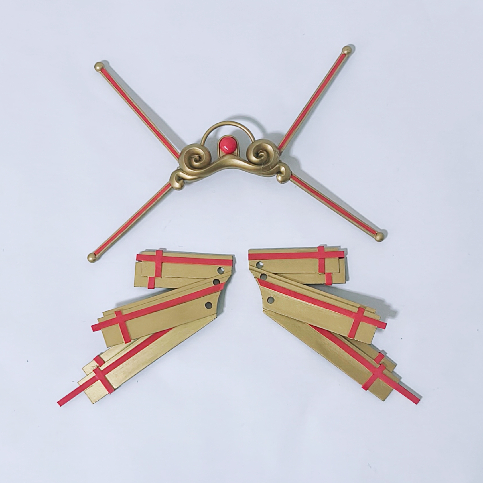 现货-代号鸢阿婵cos头饰发饰密探乙古风古装次元发冠cosplay道具