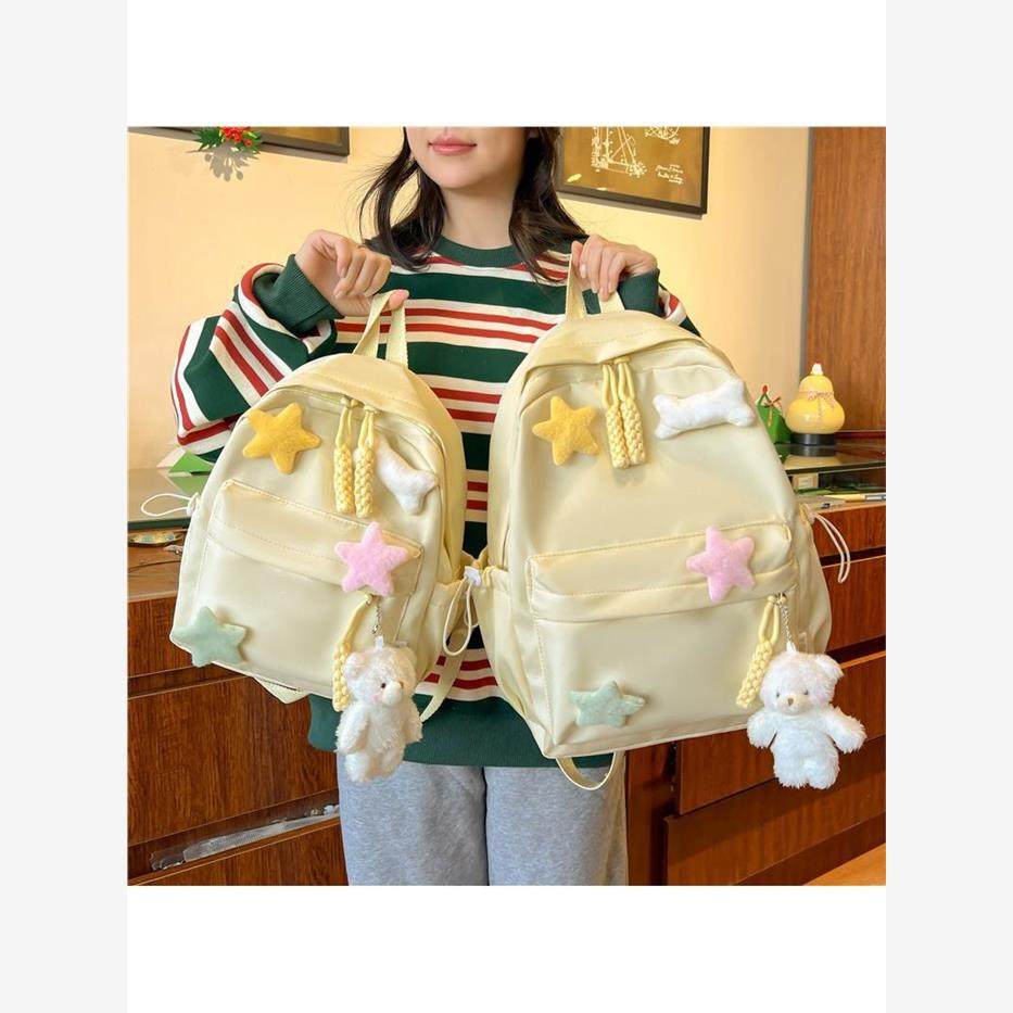 日系ins小号书包女生学生简约百搭少女学院风迷你双肩包轻便背包