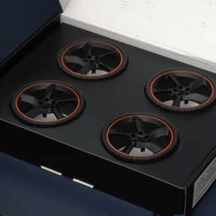 老亮MOC-超跑02号车轮胎轮毂配件