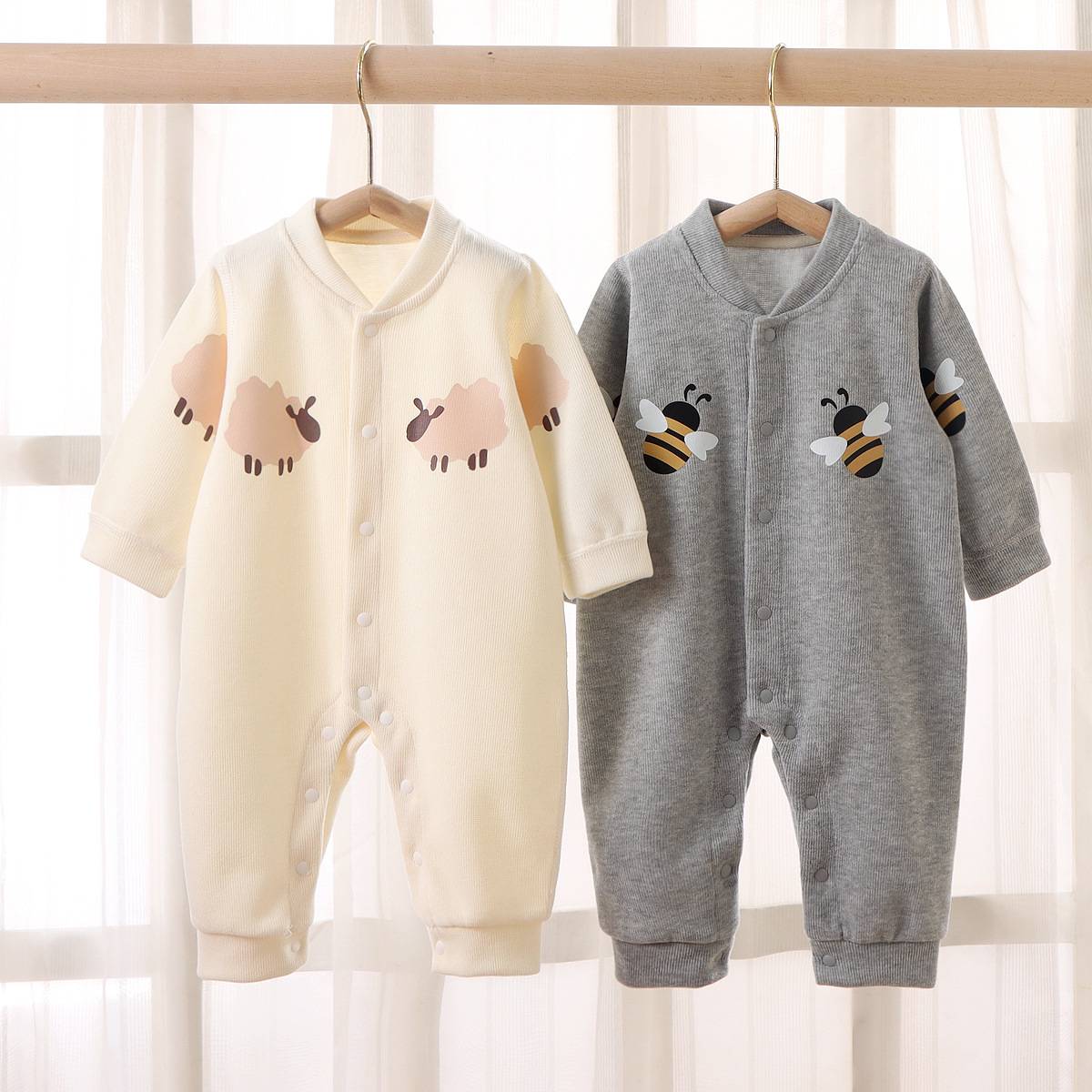 春装新款婴儿衣服春季宝宝连体