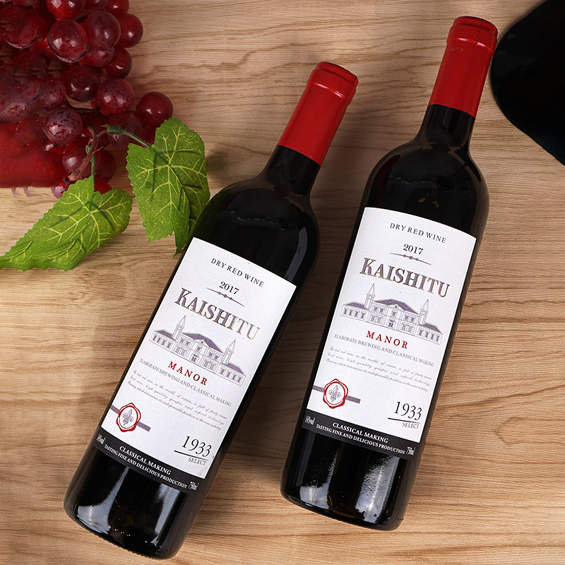 酒水厂家直播电商网红酒工厂单支750ml赤霞珠干红葡萄酒