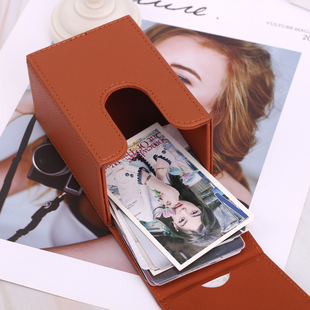 便携式相片展示收纳一体游戏卡盒PVC大容量拍立得mini3寸 相片盒