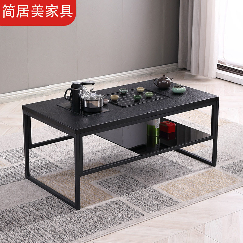 火烧石功夫茶几自动上水一体茶具套装办公室泡茶多款式功夫茶台桌