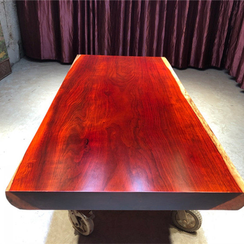 尺寸:210*95*10红花梨实木大板新中式装修原木茶桌餐桌书桌