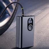 车载无线充气泵便携式 汽车用电动打气筒大功率轮胎12v车载充气泵