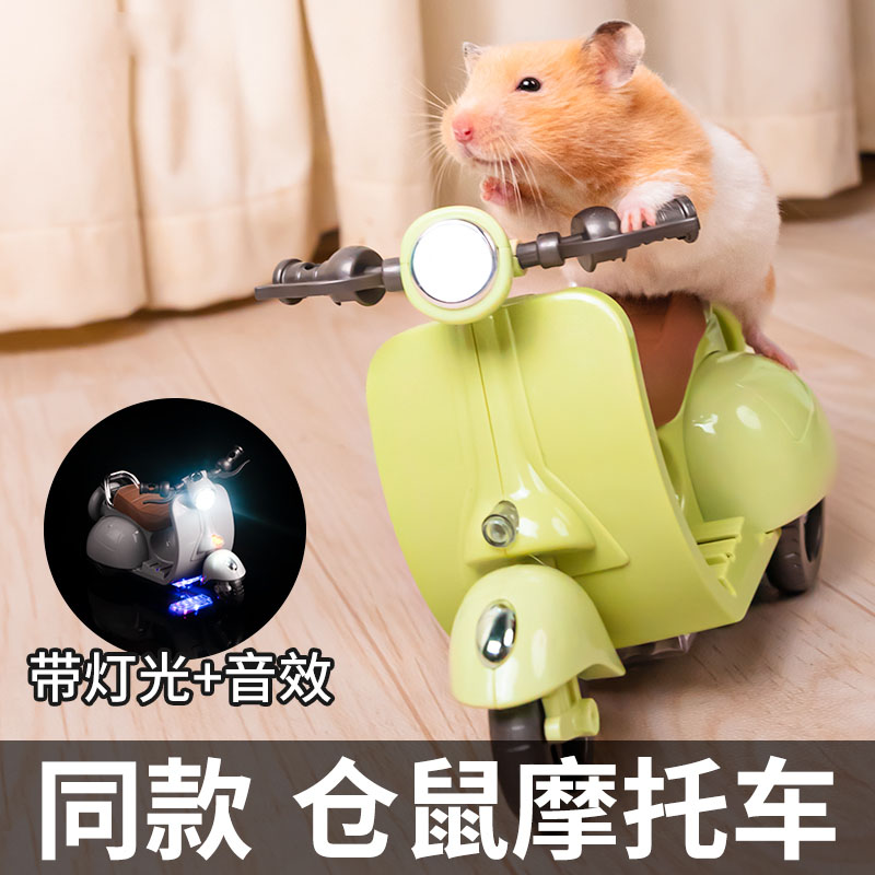 迷你电动车玩具旋转炫技宠物