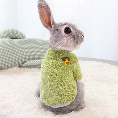 兔子衣服保暖秋冬季侏儒可爱用品