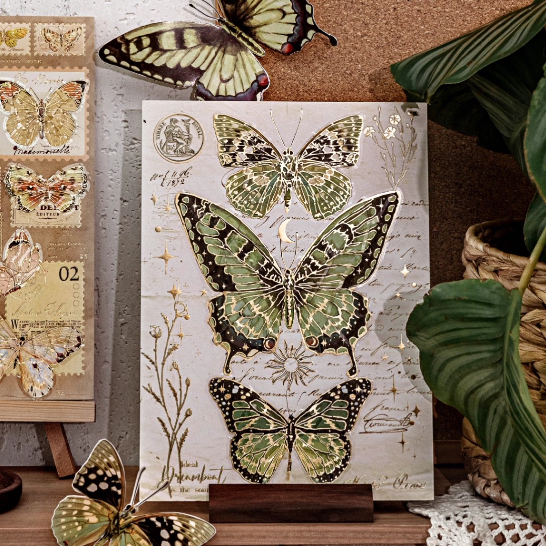 陌墨修复系列造景贴纸3D立体