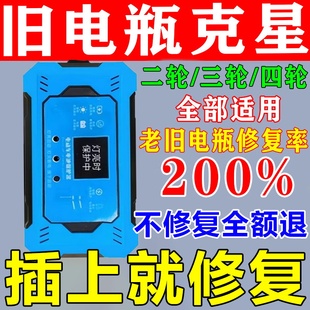 电动车电瓶修复器正品 全自动增程续航延长电池寿命充电器激活神器