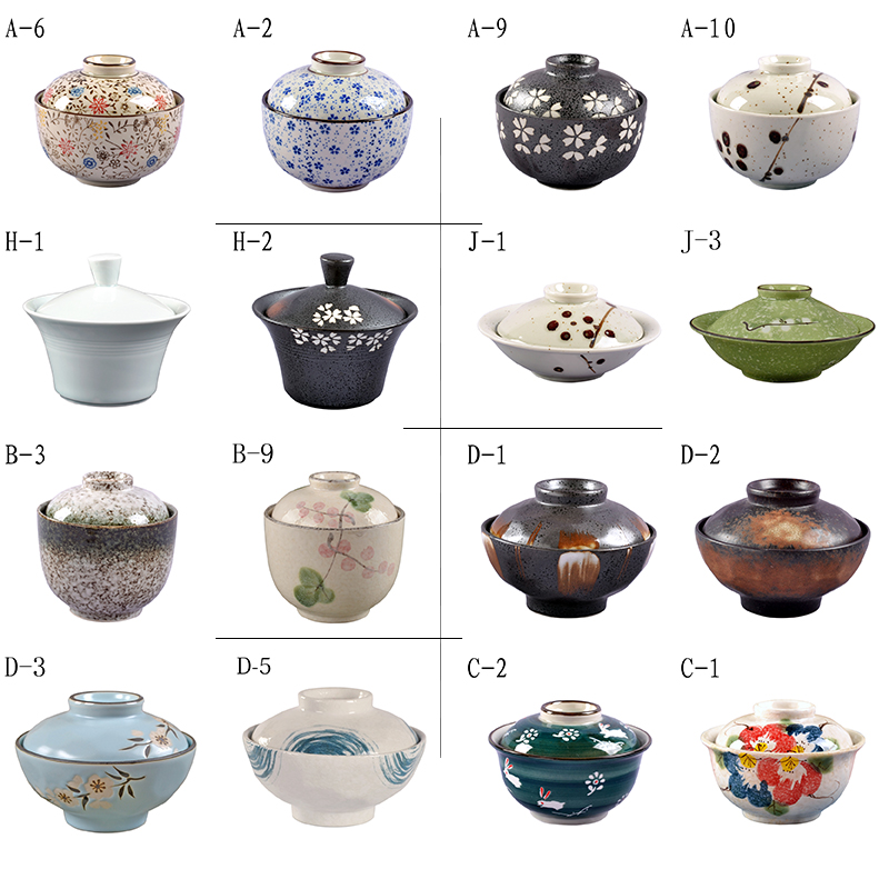 带盖日料盖碗牛肉饭碗羽玉烧