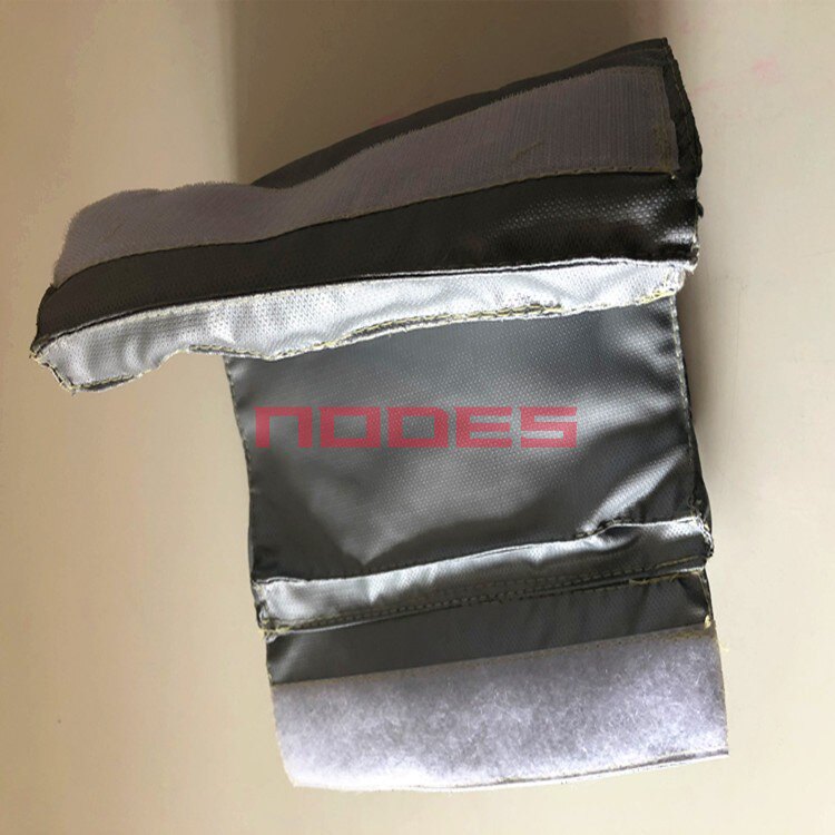 可拆卸式保温套隔热罩阀门保温衣法兰弯头管道排气管隔热保温套