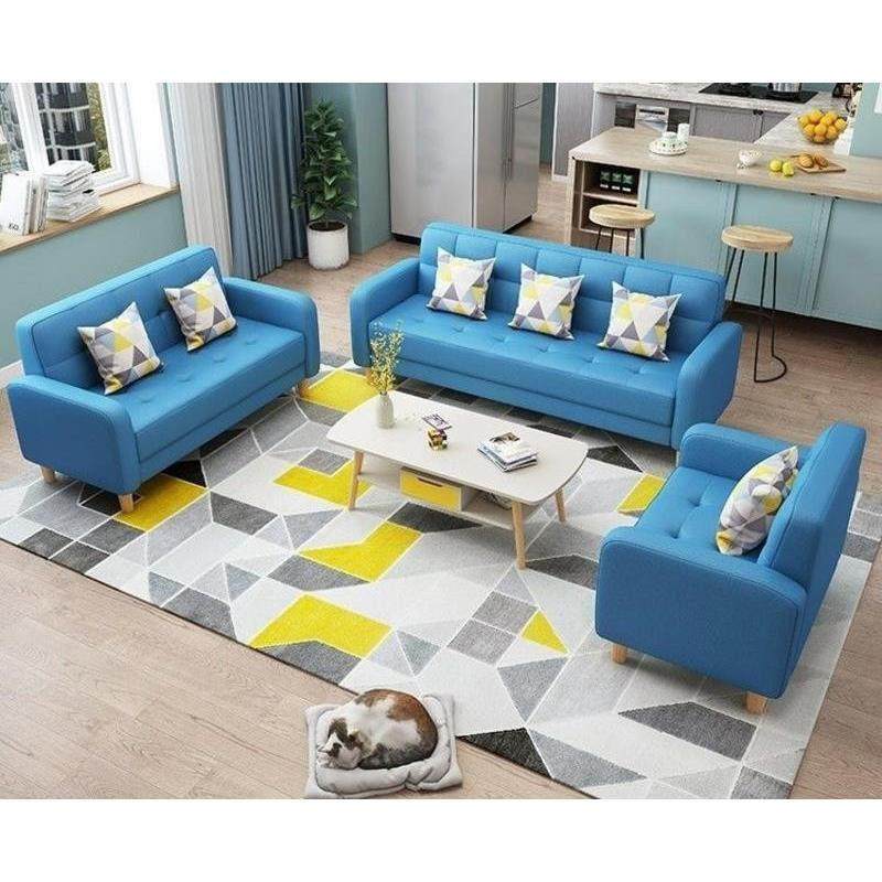 理髲店休息区沙发专用等候椅网红款可摺叠小户型单双人服装店,住宅家具,布艺沙发,淘宝优惠券,粉丝福利购,淘宝优惠卷