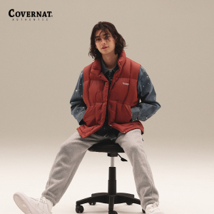 Covernat2023冬季新品RDS实用羽绒马甲背心男