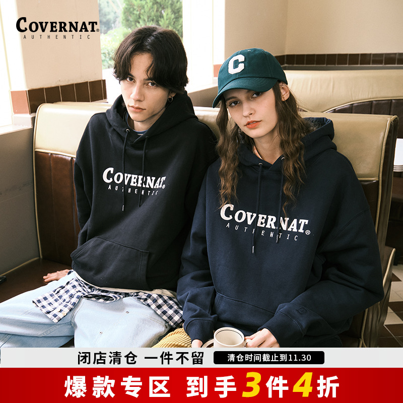 印花连帽卫衣oversize