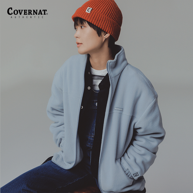 Covernat摇粒绒外套时尚上衣