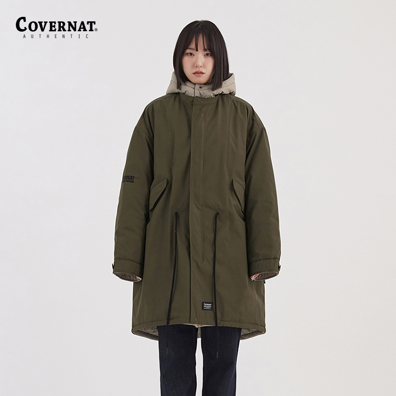 Covernat双面穿棉服男女上衣