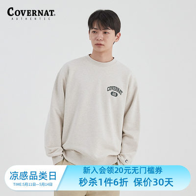 Covernat套头卫衣C拱形标志