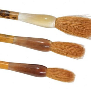 新款邹俊制笔纯狼毫毛笔加苘麻吸墨聚锋纯动物毛质不加尼龙毛