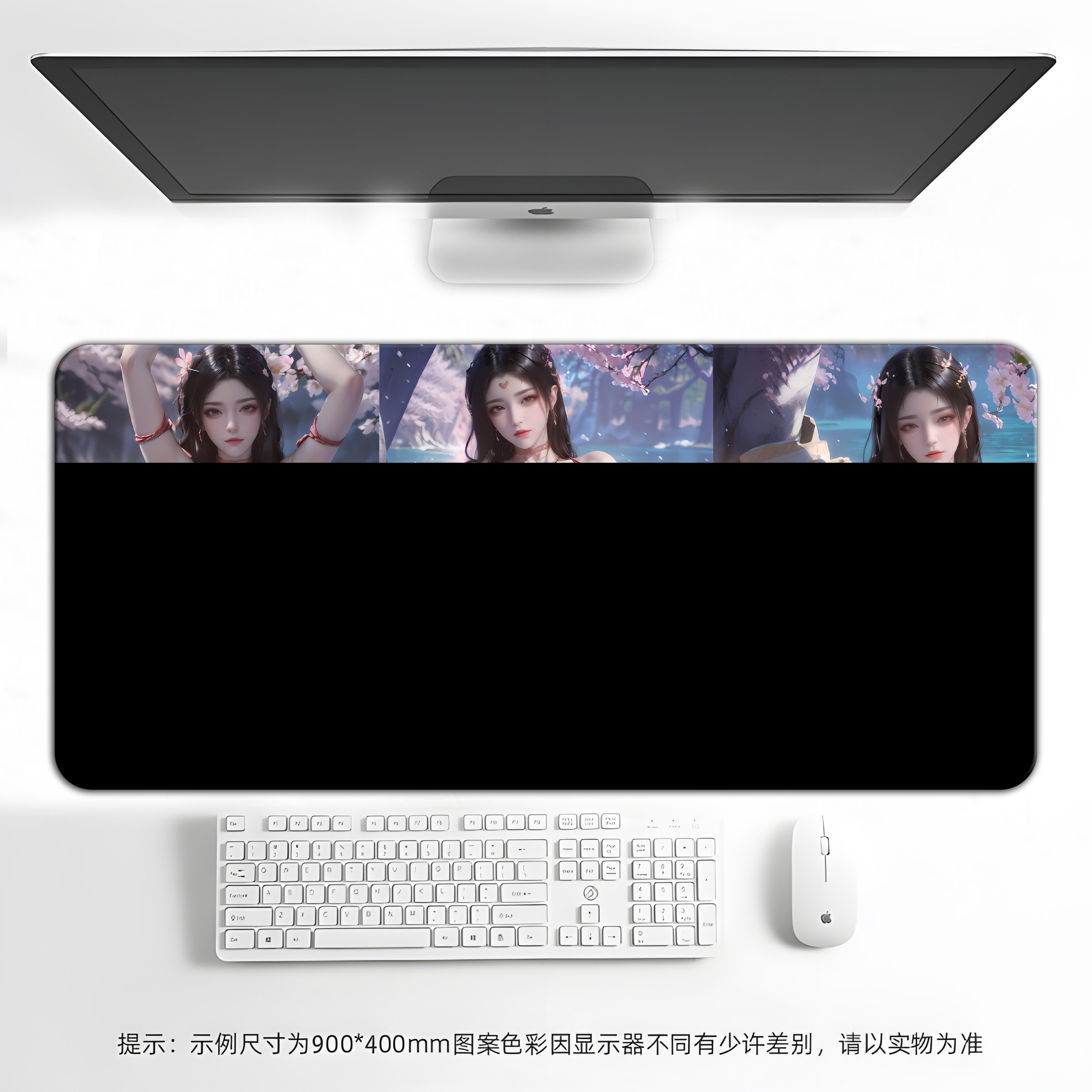 美杜莎女王鼠标垫超大号斗破苍穹动漫二次元电竞游戏电脑键盘桌垫