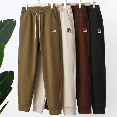 高腰防风加绒保暖女士卫裤