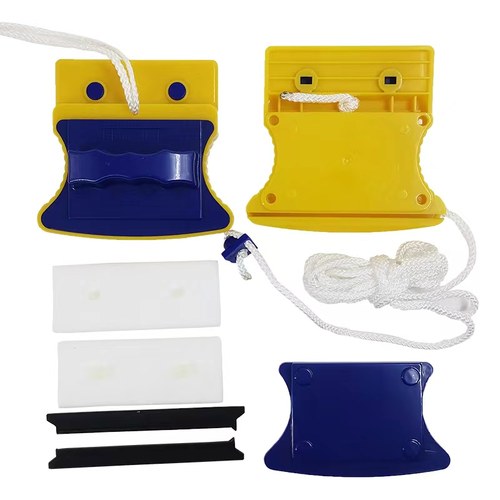 诚莘亮爽双层中空玻璃擦外壳玻璃擦原装配件胶条替换壳子海绵配件