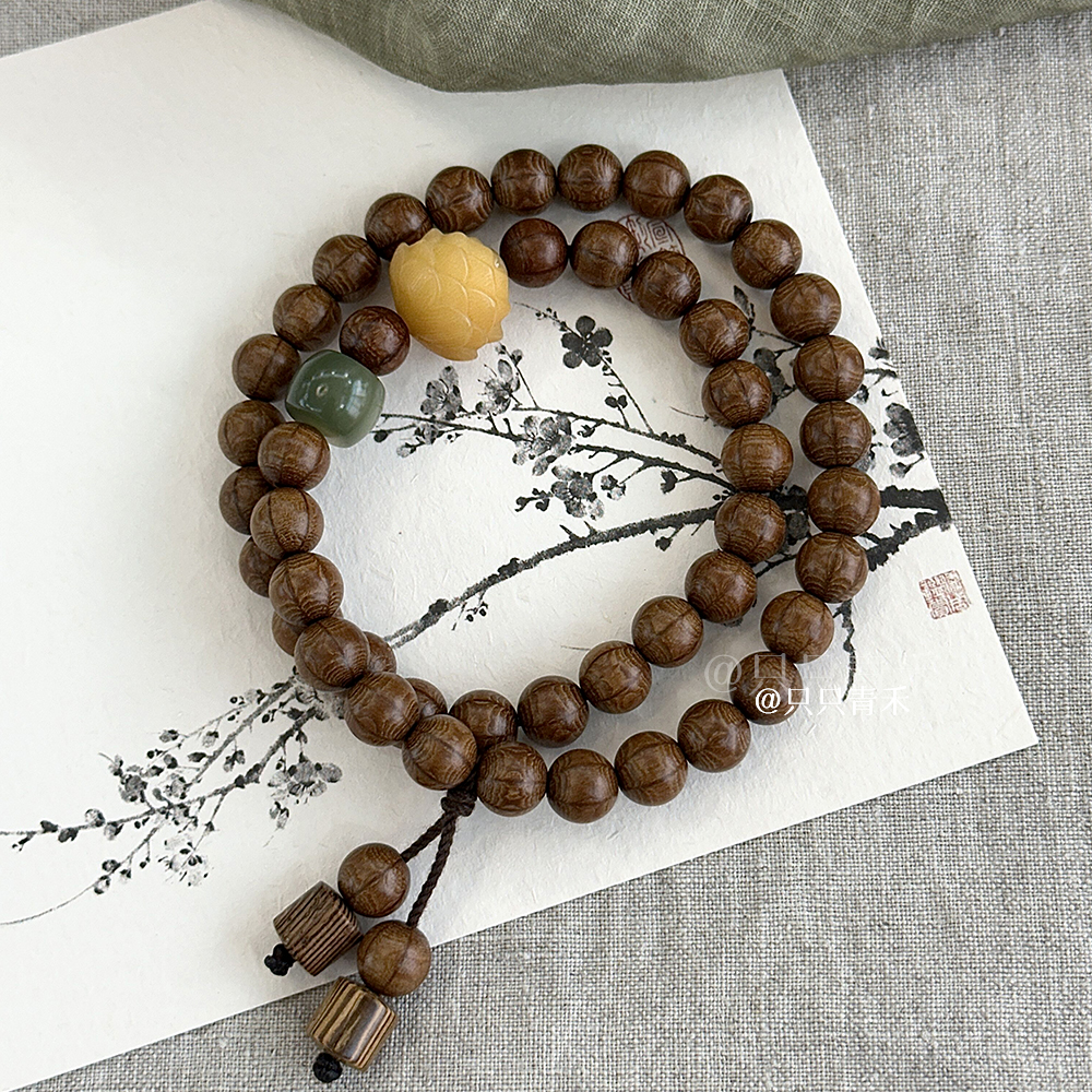 只只青禾原创设计六道木手串