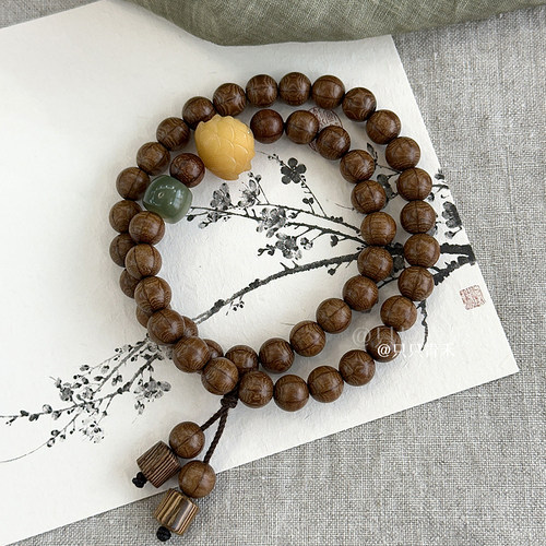 只只青禾原创设计六道木手串