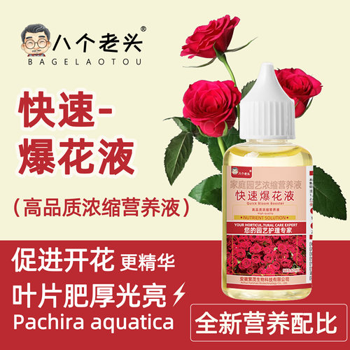 快速开花喷雾爆花液催花营养液生根促花改善黄芽花多色艳延长花期
