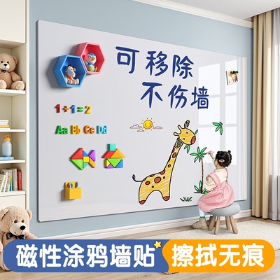 磁性展示板可移除涂鸦墙贴