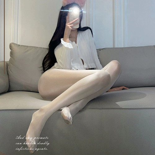 Носки для лошадей Aurora Открыть черные шелковые любовные масляные чулки