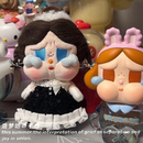 泡泡玛特芭蕾哭娃娃衣裙子crybaby落日歌会20cm毛绒衣服配件着替